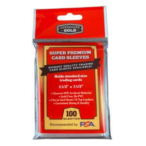 Cardboard Gold Super Premium Card Sleeve