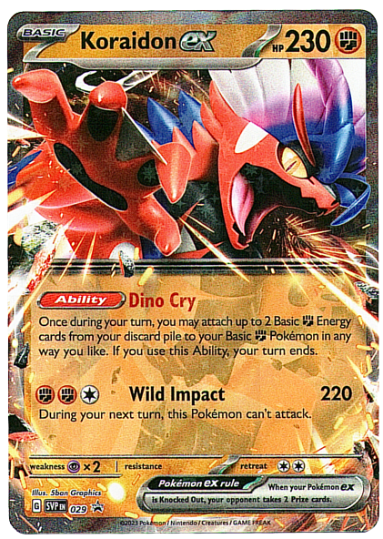 Pokémon: Koraidon ex Tin Code Card – Game Grunt LLC